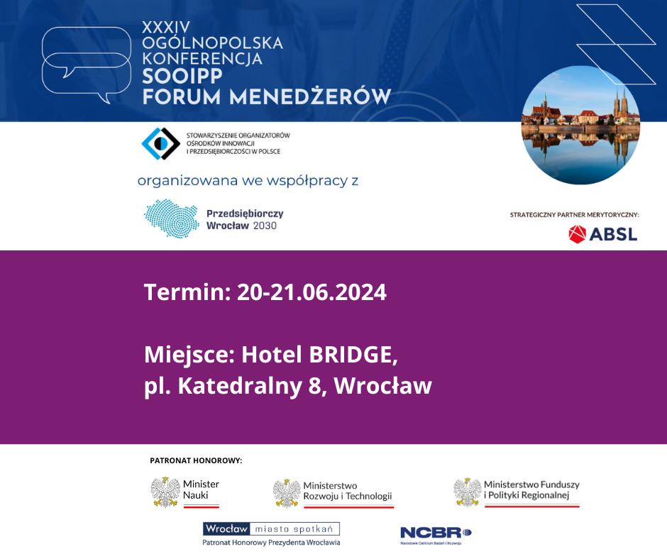 Konferencja SOOIPP XXXIV, Wrocław 2024