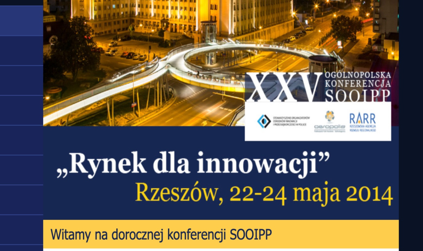 Konferencja SOOIPP XXV, Rzeszów, 2014