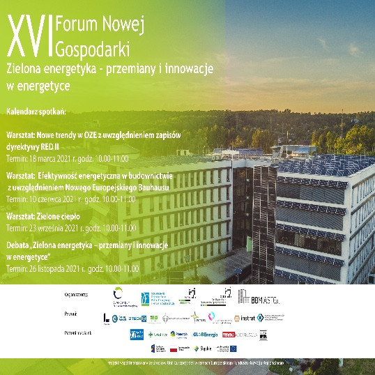 XVI Forum Nowej Gospodarki Zielona Energetyka – przemiany i innowacje w energetyce