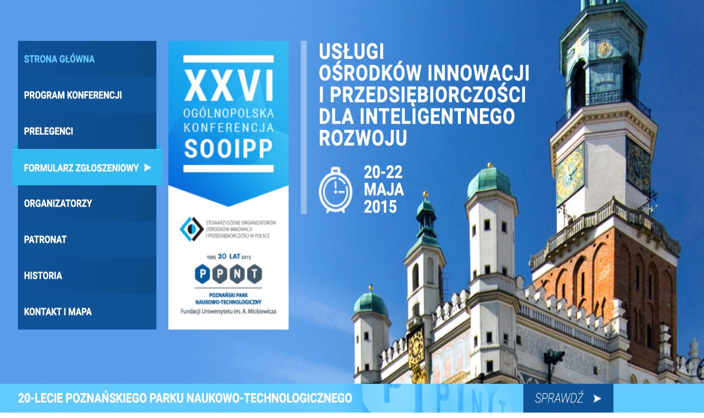 Konferencja SOOIPP XXVI, Poznań, 2015
